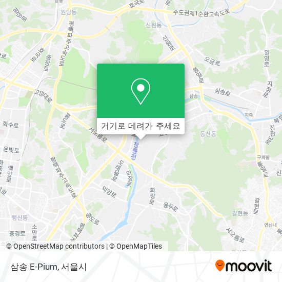삼송 E-Pium 지도