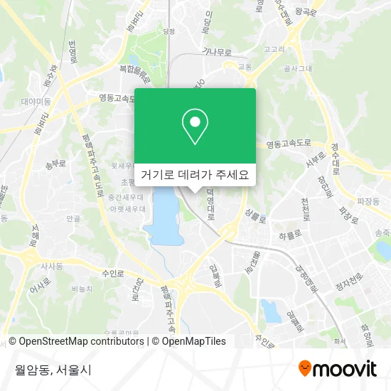 월암동 지도