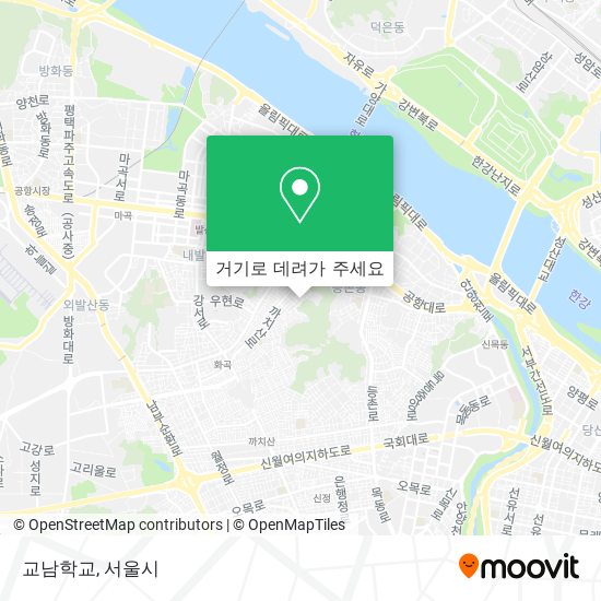 교남학교 지도