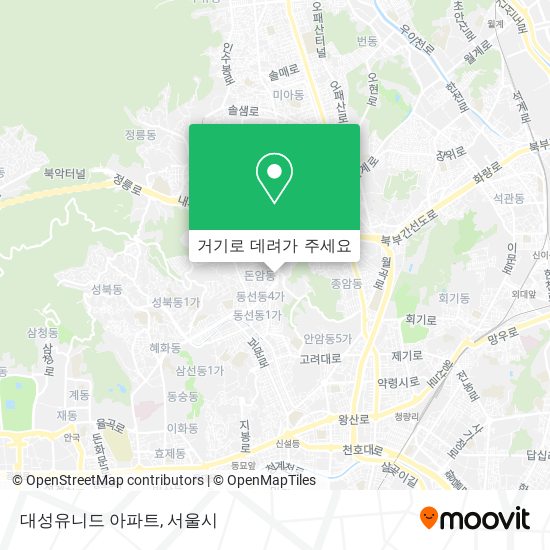 대성유니드 아파트 지도