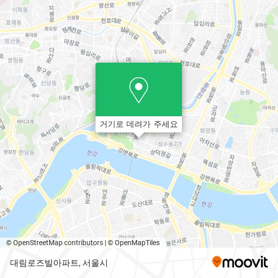 대림로즈빌아파트 지도