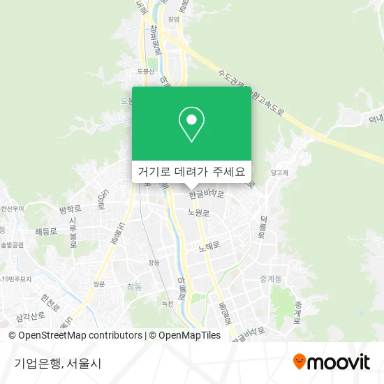 기업은행 지도