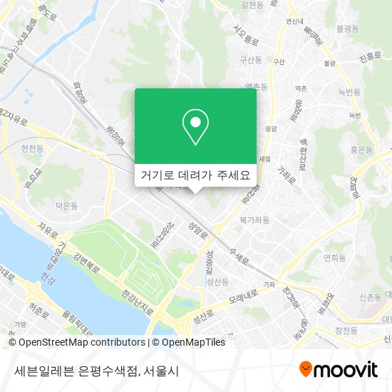 세븐일레븐 은평수색점 지도