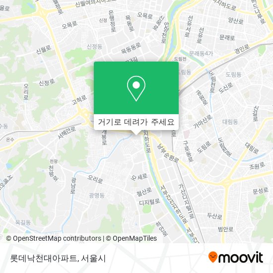 롯데낙천대아파트 지도