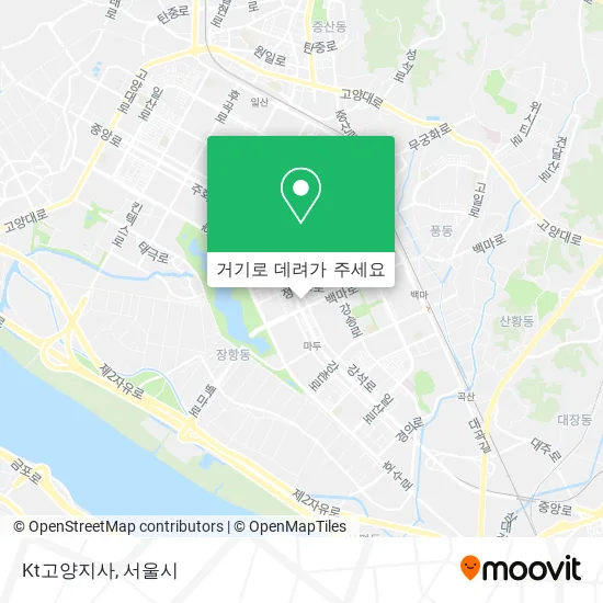 Kt고양지사 지도