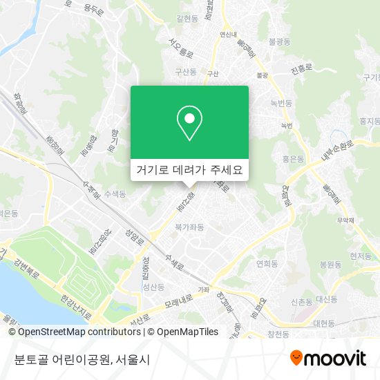 분토골 어린이공원 지도