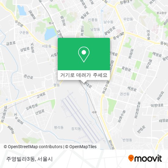 주영빌라3동 지도