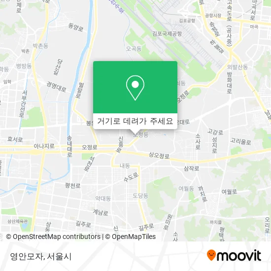 영안모자 지도