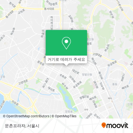문촌프라자 지도