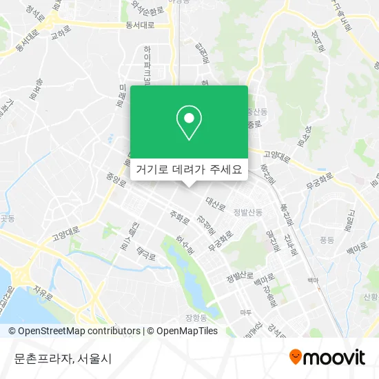 문촌프라자 지도