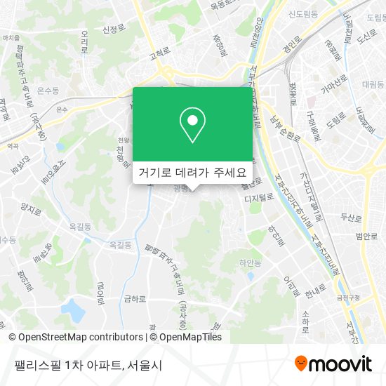 팰리스필 1차 아파트 지도