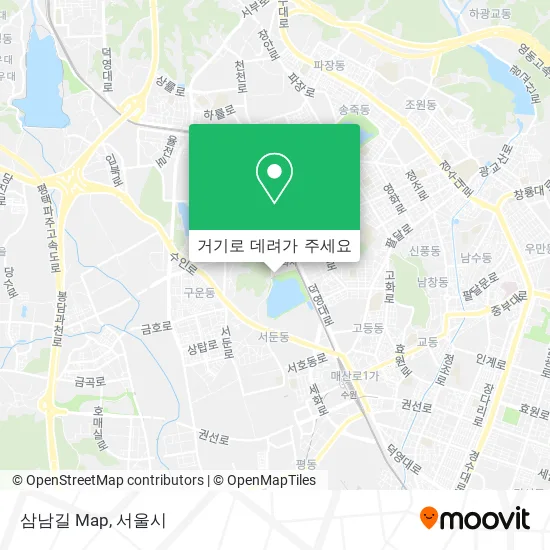삼남길 Map 지도