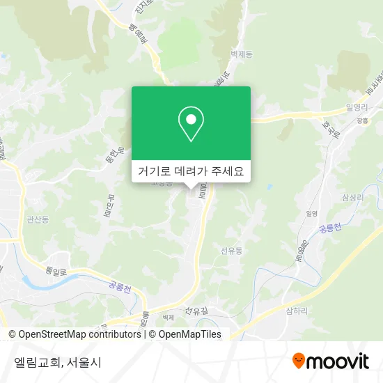 엘림교회 지도