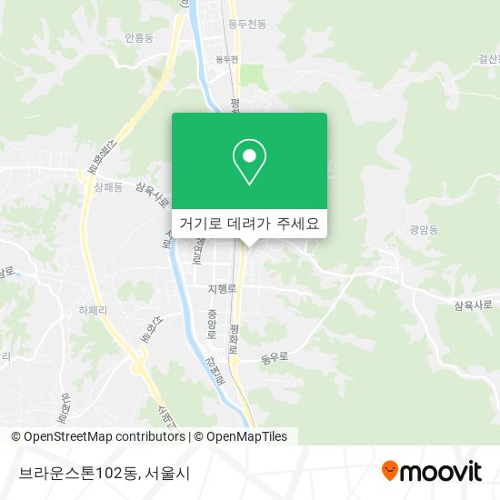 브라운스톤102동 지도
