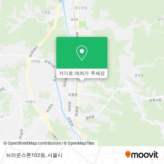 브라운스톤102동 지도