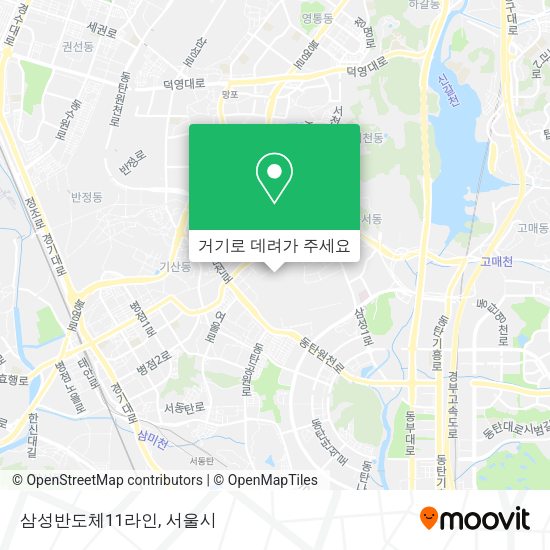 삼성반도체11라인 지도