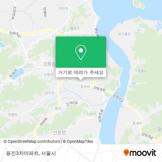 용진3차아파트 지도