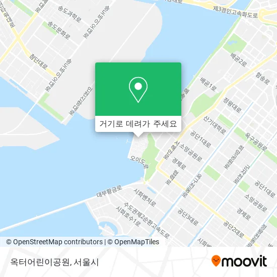 옥터어린이공원 지도