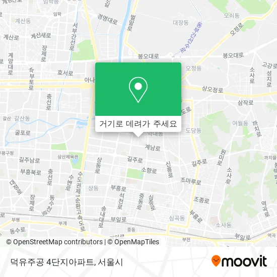 덕유주공 4단지아파트 지도