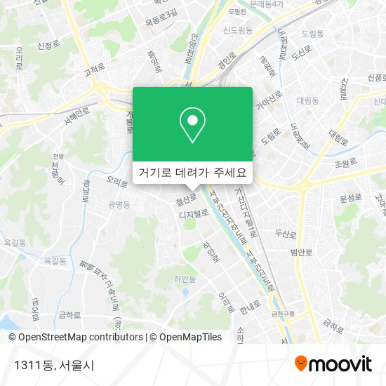 1311동 지도