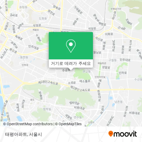 태평아파트 지도