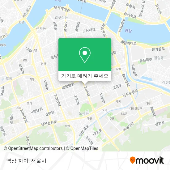 역삼 자이 지도