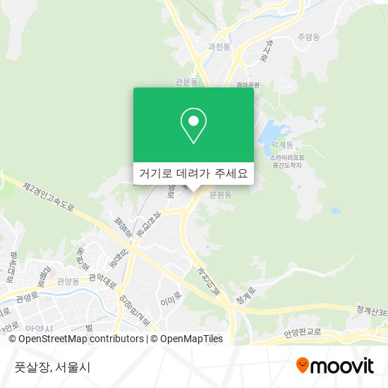 풋살장 지도