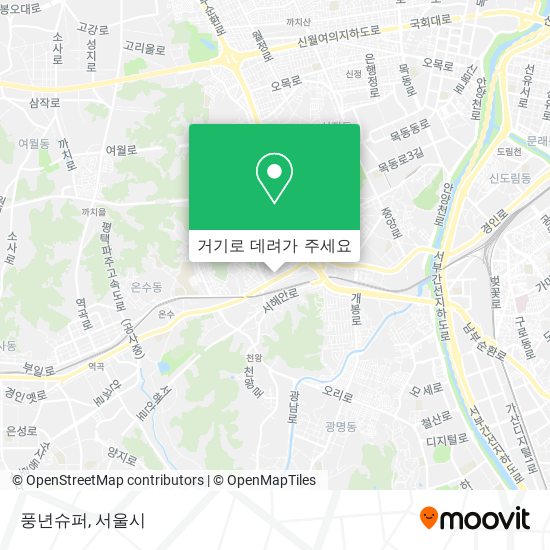 풍년슈퍼 지도