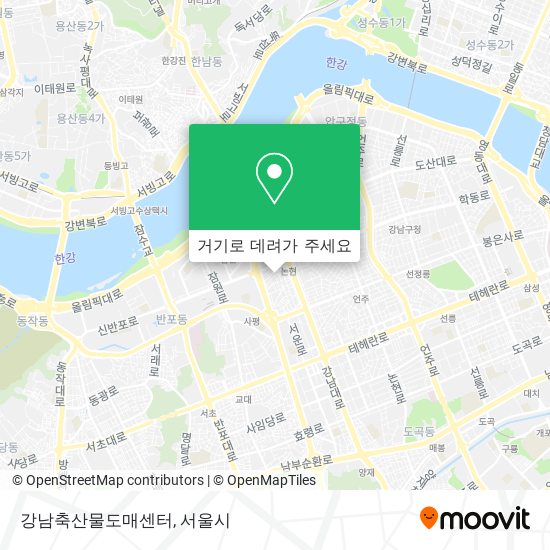 강남축산물도매센터 지도