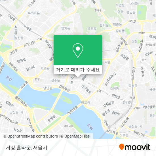 서강 홈타운 지도