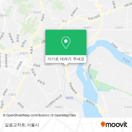 길음교차로 지도