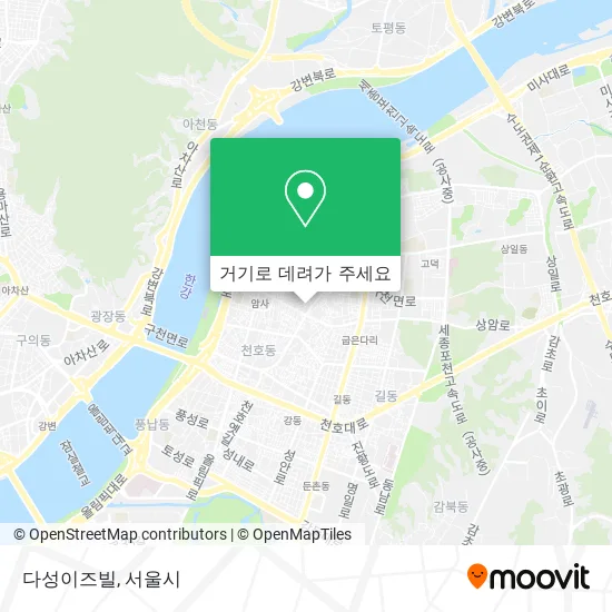 다성이즈빌 지도