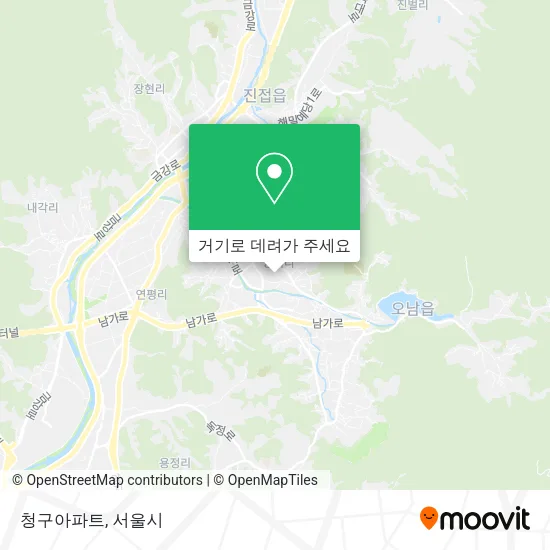청구아파트 지도