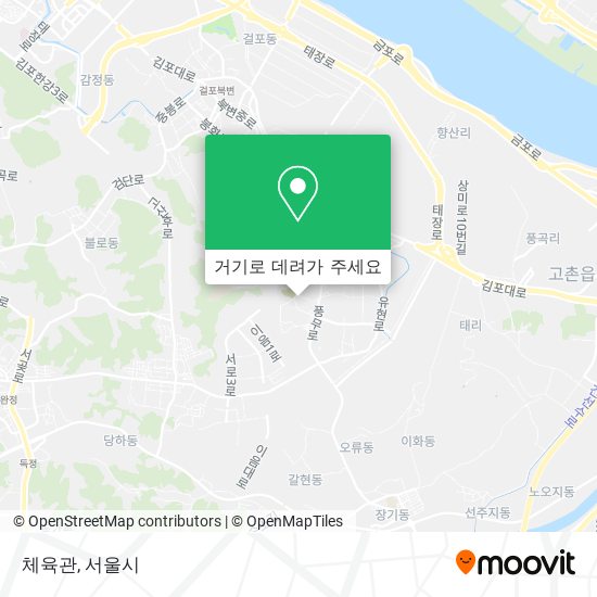 체육관 지도