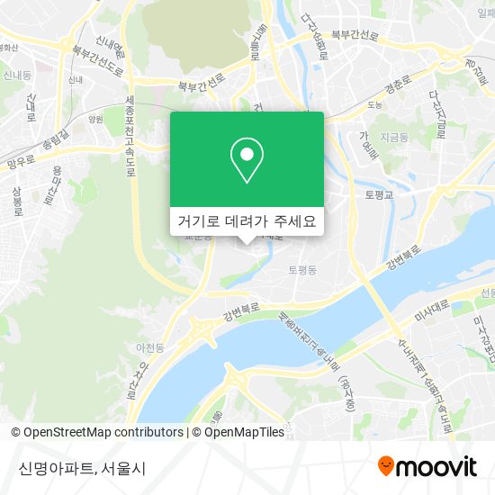 신명아파트 지도