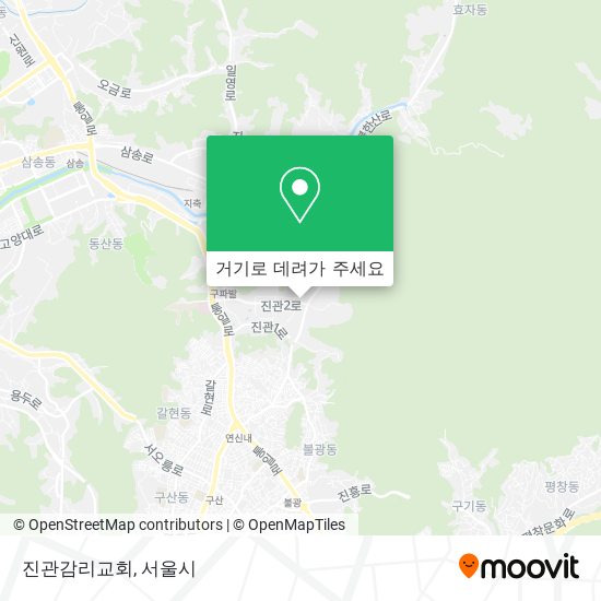 진관감리교회 지도