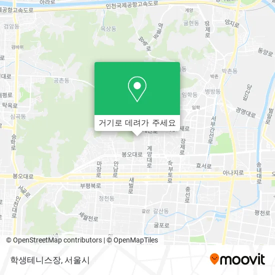 학생테니스장 지도
