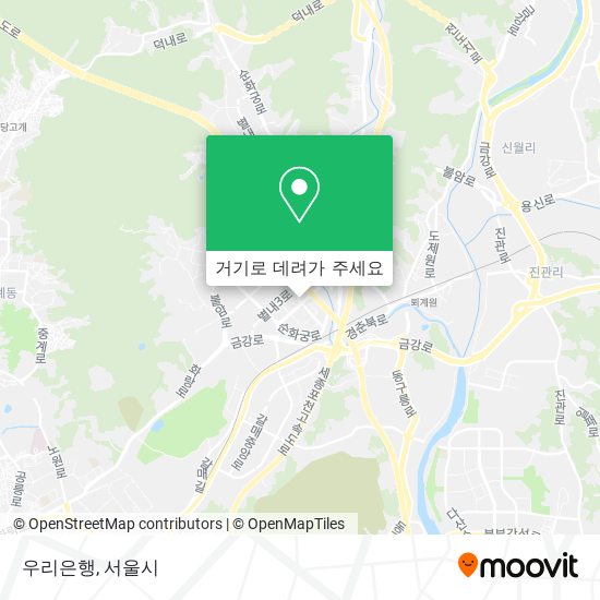 우리은행 지도