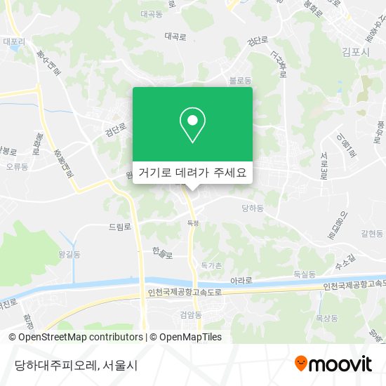 당하대주피오레 지도