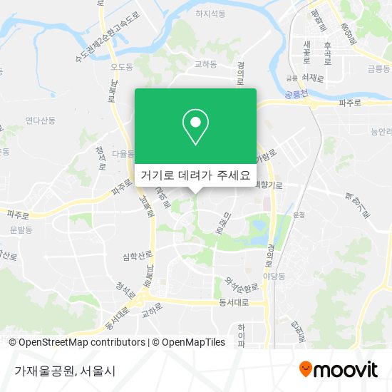 가재울공원 지도