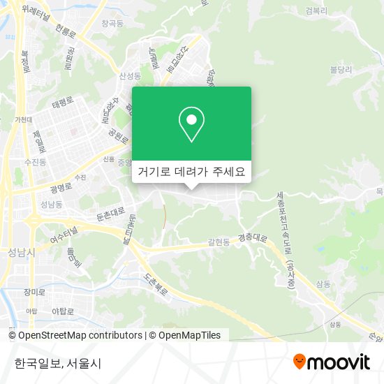 한국일보 지도