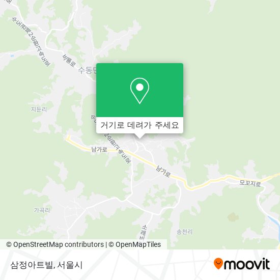 삼정아트빌 지도