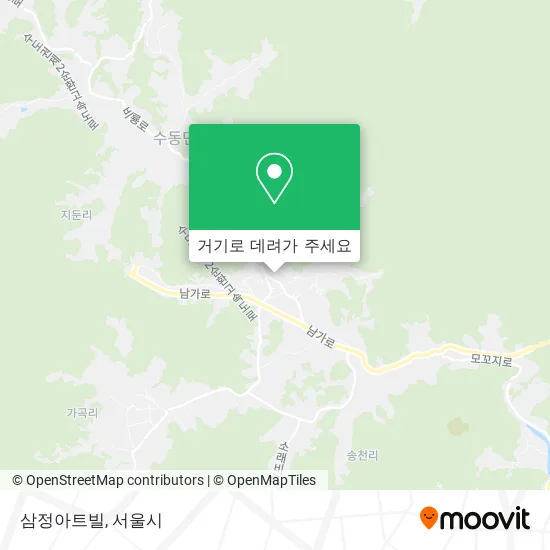 삼정아트빌 지도
