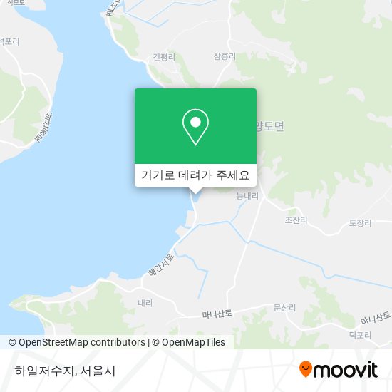 하일저수지 지도