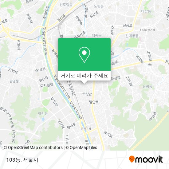 103동 지도
