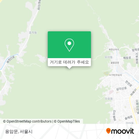 용암문 지도