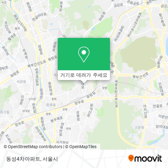 동성4차아파트 지도