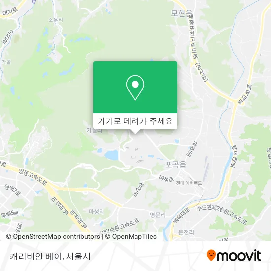 캐리비안 베이 지도