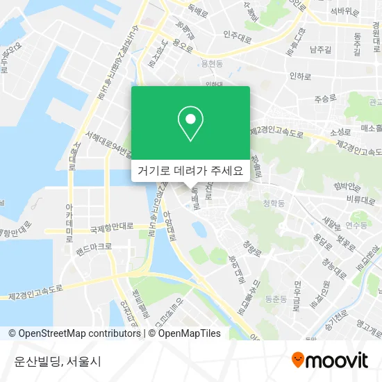 운산빌딩 지도