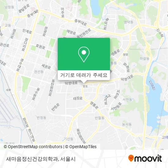 새마음정신건강의학과 지도
